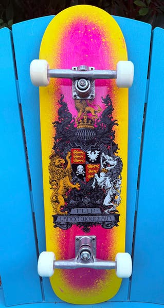 Flip Lance Mountain Crest Complete Skateboard 8.75” Gullwing