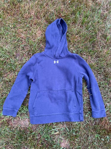 Blue Boys Small Under Armour Sweatshirt (Used)
