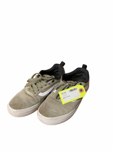 Vans Sneakers Size 6.5 Green Suede