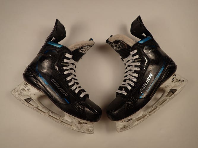 MIC Bauer Supreme Mach Pro Stock Ice Hockey Skates Used Size 9D (Fit 1) (Vapor)