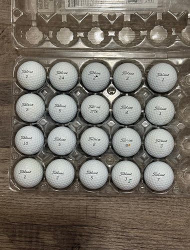 20 Titleist Pro V1 Golf Balls - 2025-2026 Model, 5A MINT CONDITION ONLY