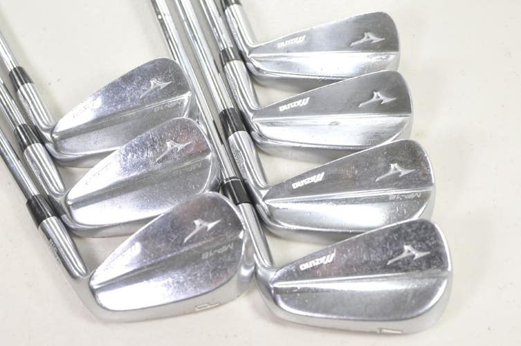 Mizuno MP-18 MB 4-PW Iron Set X-Stiff Flex Right KBS Tour 130g Steel # 220181