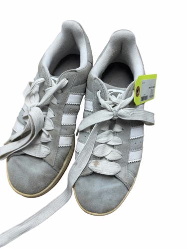 Adidas Campus Size 7 US Grey Suede Sneakers