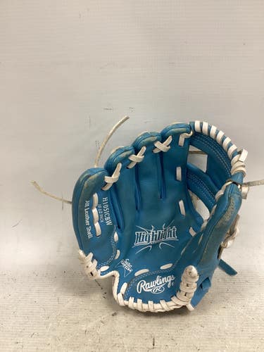 Used Rawlings HIGHLIGHT SERIES BB/SB Glove LH Throw Carolina Blue 10 1/2" 11851-S000051680