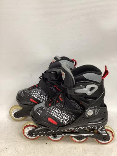 Used Bladerunner PHOENIX Junior Rec Fitness Skates Black Adjustable 11851-S000051708
