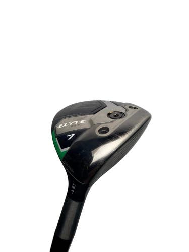 Callaway Elyte Triple Diamond 7 Wood 21 Denali Blue 80 TX Flex (Used)