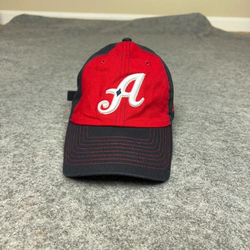 Atlanta Braves Mens Hat Strapback Adjustable Red Blue New Era Baseball MLB Logo
