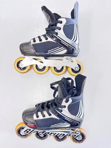 Used Bladerunner Roller Hockey Skates Black Adjustable 11860-S000315509