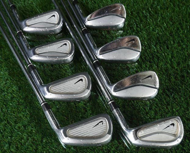 Nike Pro Combo Irons Set 3-PW Forged Speed Step Extra X-Stiff Flex Steel ~ READ!