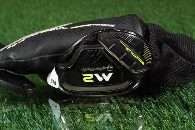 TaylorMade M2 2017 19 3 Hybrid Iron 3H 65 Regular Flex Graphite Shaft RH +Cover
