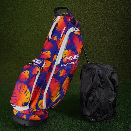 Ping Hoofer Lite Golf Stand Bag Electric Sunset W/ Hood ~ READ IMPORTANT NOTE!!