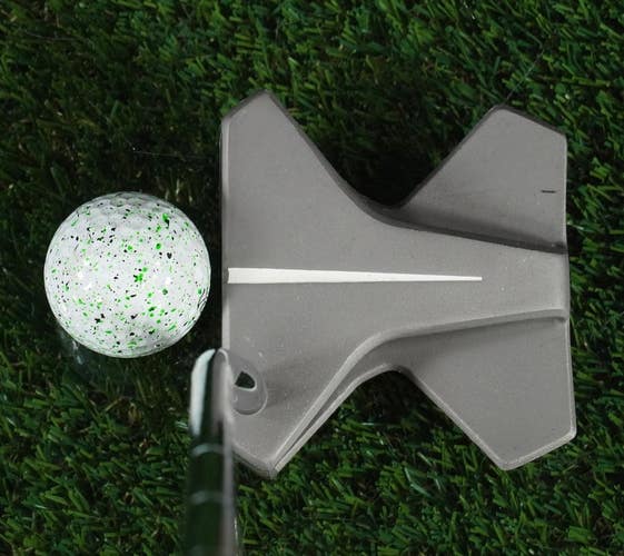 Top Flite Gamer No. 3 Putter Mallet 34.5 Steel Shaft Right RH +Cover ~ LOOK!!