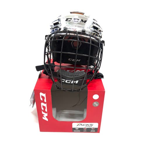 New - CCM Tacks 710 Silver Medium - RH2255