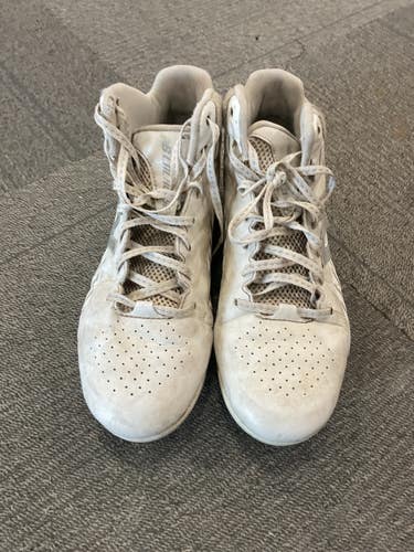 Used New Balance LACROSSE LAX Cleats Mens White Senior 8 11614-S000243965