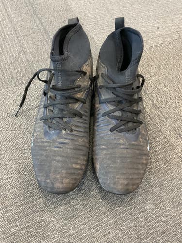 Used Nike PHANTOM Soccer Cleats Black Senior 7 11614-S000243966