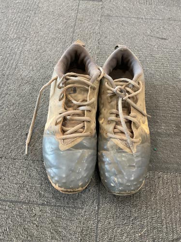 Used Nike BB CLEATS BB/SB Cleats Grey Senior 7.5 11614-S000243943