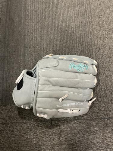 Used Rawlings SURE CATCH BB/SB Glove LH Throw Grey 11 1/2" 11614-S000243944