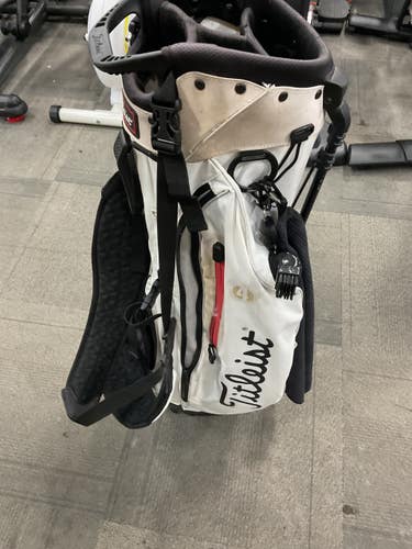 Used Titleist STAND BAG Mens Stand Bag White 11614-S000243933