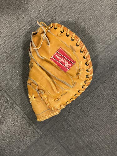 Used Rawlings MIKE PIAZZA BB/SB Catchers RH Throw Brown 32" 11614-S000243911