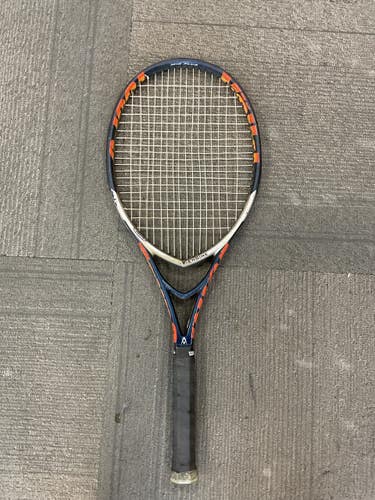 Used Volkl TOUR 9 Adult Tennis Racquet Navy Blue 4 1/4" 11614-S000243902