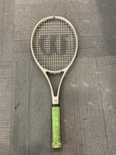 Used Wilson PROFILE 2.7 SI Adult Tennis Racquet White Unknown 11614-S000243901
