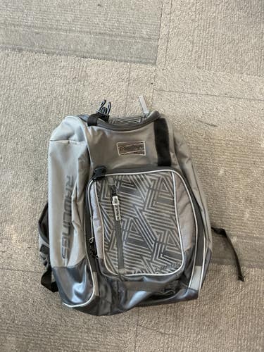 Used Rawlings BACKPACK BB/SB Player Backpack Grey 11614-S000243889
