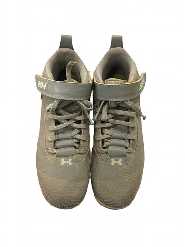 Used Under Armour BH CLEATS BB/SB Cleats Grey Junior 04.5 11613-S000189655