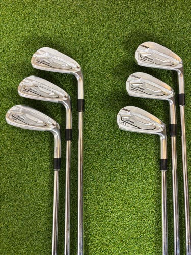 Men's Srixon ZX5 MKII Right Handed Iron Set Stiff Flex (6 Clubs) #6 - #9, PW, GW (Used)
