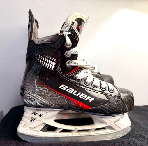 Bauer VaporXLTX PRO Hockey Skates Extra Wide Width Size 2.5 (Used) w Superfeet Hockey Performance
