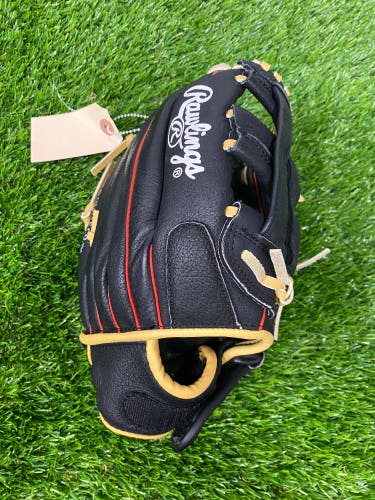Black Rawlings Highlight Series RH Outfield Baseball Glove 11.5" (Used)