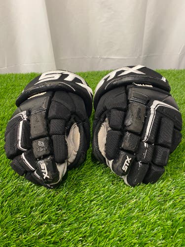 Black Senior STX Stallion Gloves 14" (Used)