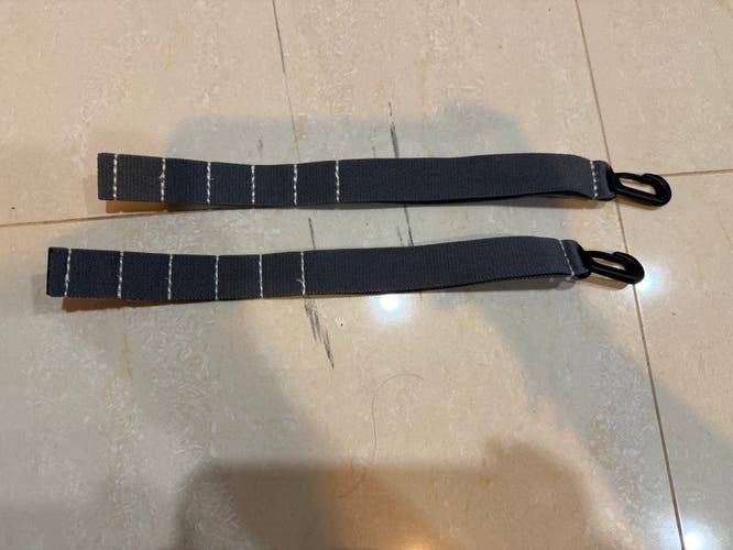 Warrior leg pad toe strap