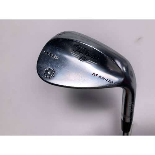 Titleist Vokey SM6 Tour Chrome Sand Wedge SW 56* 8 Bounce M-Grind SM6 Wedge RH