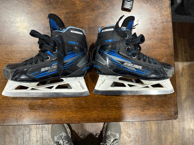 2024 Bauer GSX Hockey Goalie Skates Size 3.5 (Used)