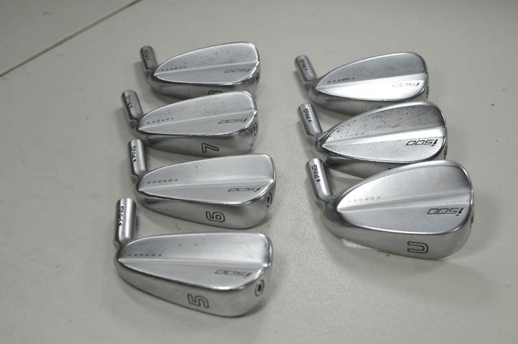 Ping i500 5-W,UW Iron Set HEADS ONLY Right Black Dot #202860