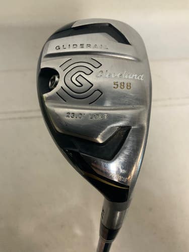 Used Cleveland 588 23 Mens Hybrid Club RH 4 Hybrid 11823-S000041766