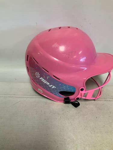 Used RIP-IT PINK Batting Helmet w/Mask Pink S/M 11823-S000041762