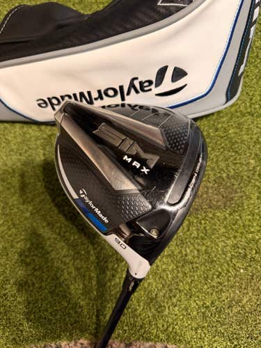 TaylorMade Sim Max 9* Driver, Ventus 6R Regular Flex, RH