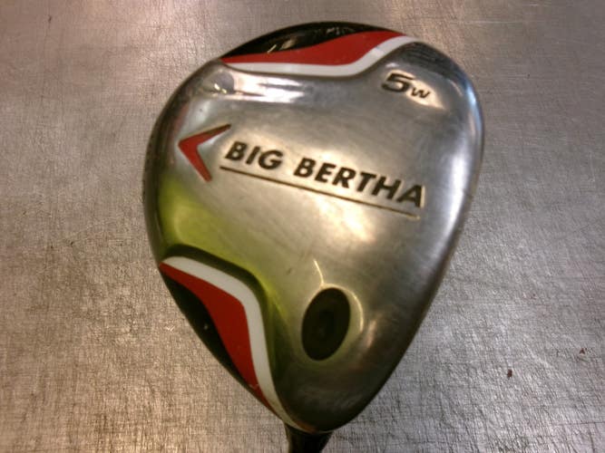 Used Callaway BIG BERTHA Mens Fairway Wood RH 5 Wood 11339-S000206748