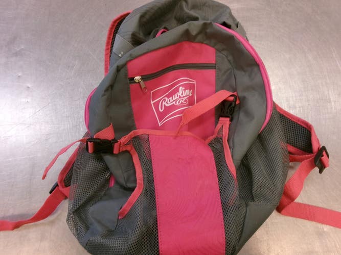 Used Rawlings BACKPACK BB/SB Player Backpack Pink 11339-S000206742