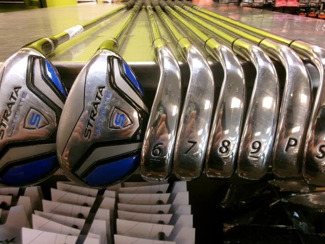 Used Strata ULTIMATE S Mens Iron Set RH 4I-SW 11339-S000206723