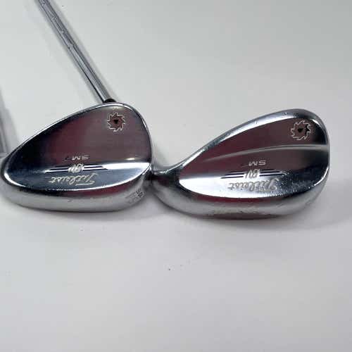Titleist Vokey SM7 Tour Chrome Wedge Set 54* 10 | 60* 10 KBS Tour 90g Stiff RH