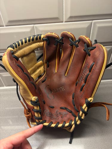 Rawlings Gold Glove Elite RH Infield Baseball Glove 11.5" (Used)