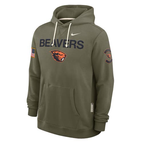 NWT Men's large Nike Oregon state beavers military appreciation hoodie FTBL STS