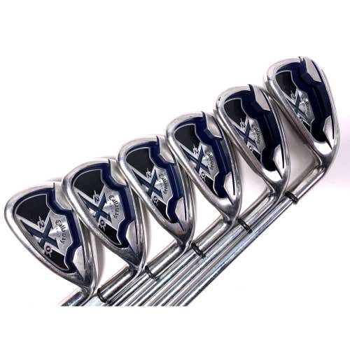 Callaway X-20 Iron Set 4-9 Uniflex Steel Mens RH