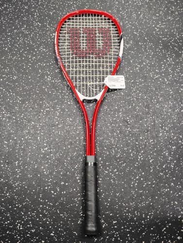 Used Wilson HYPER TEAM 300 Adult Squash Racquet Red Unknown 11849-S000044181