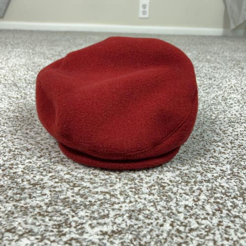 Vintage Lake Placid 1980 Olympics Hat Cap Fitted Mens Large Red Roots Athletics