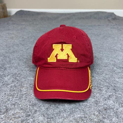 Minnesota Gophers Mens Hat Cap Strapback Maroon Gold NCAA College Sports Logo