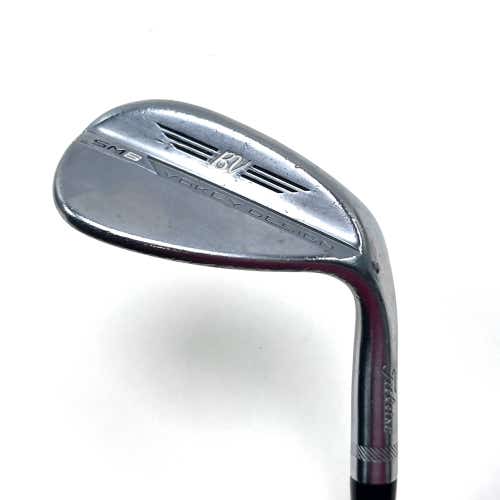 Titleist Vokey SM8 Tour Chrome Lob Wedge LW 58* 10 Bounce S-Grind SM8 Wedge RH