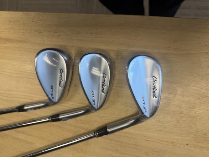Cleveland RTZ2 Wedge Set SATIN 50*,54*,58* MID Bounce